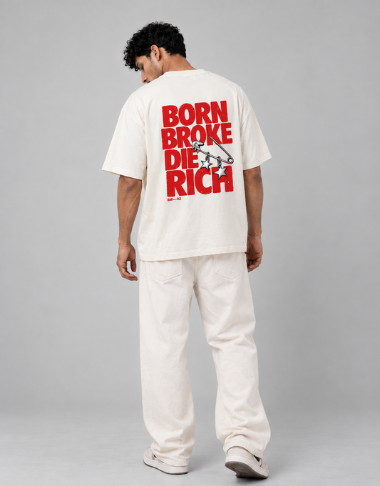Born Broke Oversized T-Shirt